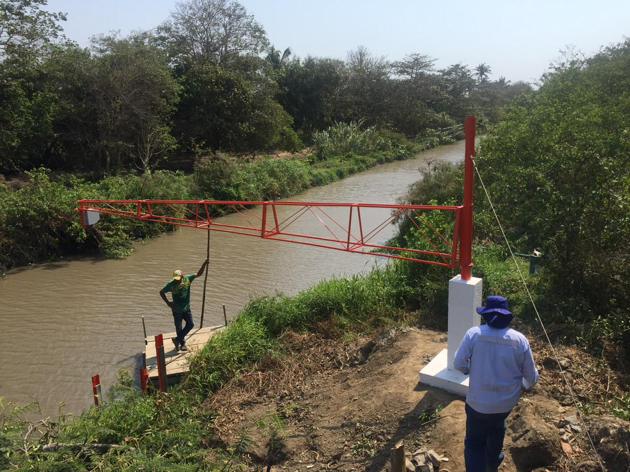 Corpamag instaló Estación de Monitoreo en tiempo real del caudal y sedimento que entra a la Ciénaga Grande