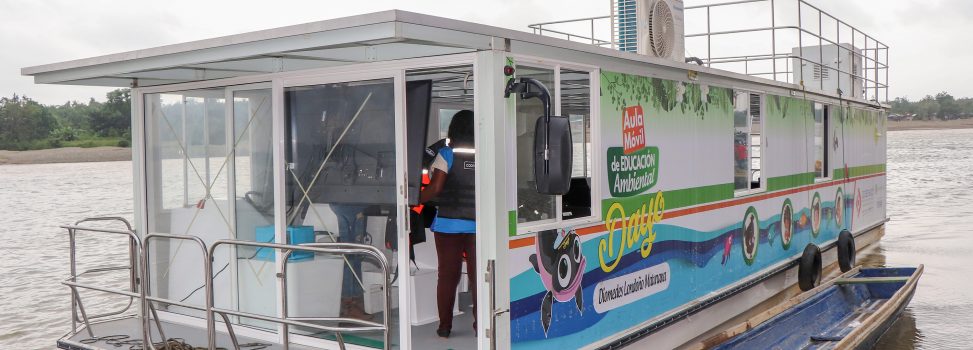 A LA CUENCA DEL ATRATO, LLEGÓ DAYO, AULA FLUVIAL DE EDUCACIÓN AMBIENTAL DE CODECHOCÓ