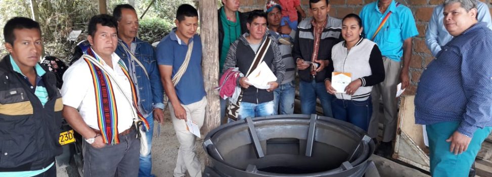 Comunidades indígenas del Huila reciben hornillas ecológicas