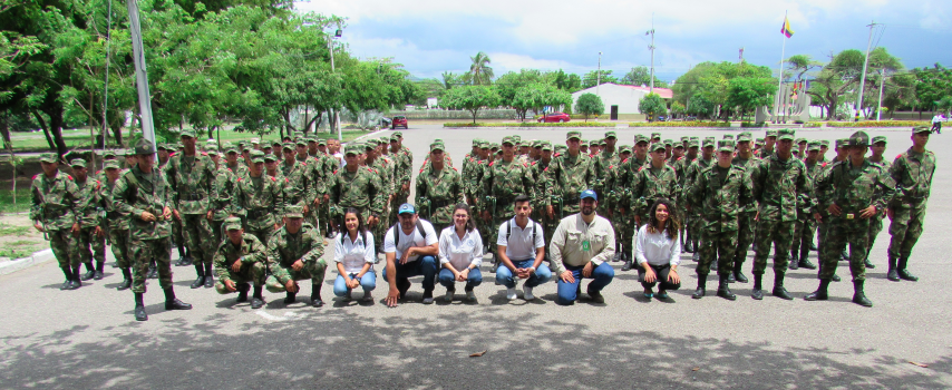 CORPAMAG CAPACITÓ EN FAUNA SILVESTRE A SOLDADOS DEL BATALLÓN JOSÉ MARIA CÓRDOVA