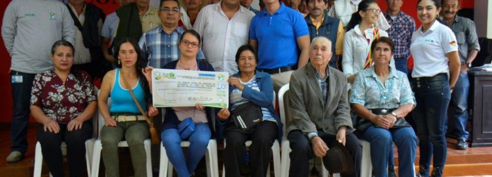 294 nuevas familias beneficiadas con BanCO2 Vigías del Tolima