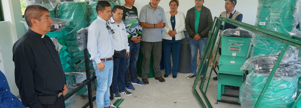 Pachavita recibe incentivos para el manejo de residuos sólidos