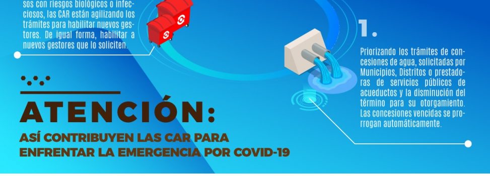 Corporaciones Autónomas Regionales continúan prestando servicios desde casa