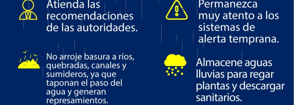 Corporaciones Autónomas preparadas para temporada de lluvias