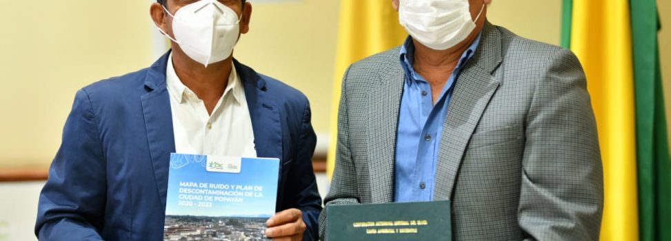 CRC socializó el mapa de ruido y plan de descontaminación de la ciudad de Popayán