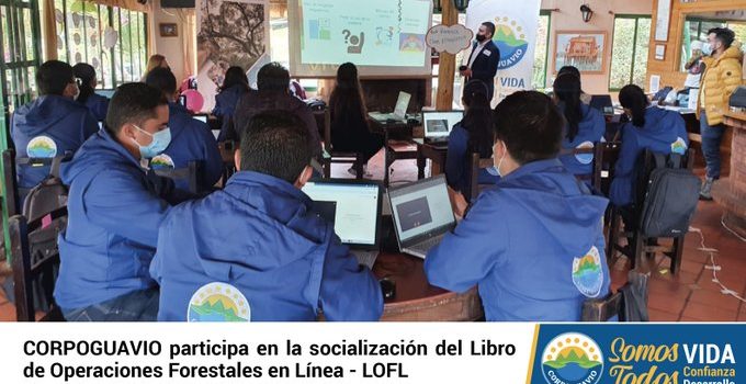 Autoridades ambientales participan en socialización del Libro de Operaciones Forestales en Línea-LOFL