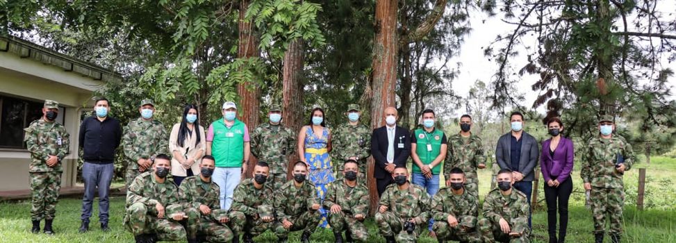 Soldados se graduaron como promotores ambientales