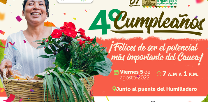 Festival de la Cosecha cumple 4 años llevando lo mejor del Campo a la mesa de los caucanos.