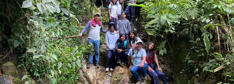 Jornada ambiental por restauración en el Cerro El Muchacho en Caloto