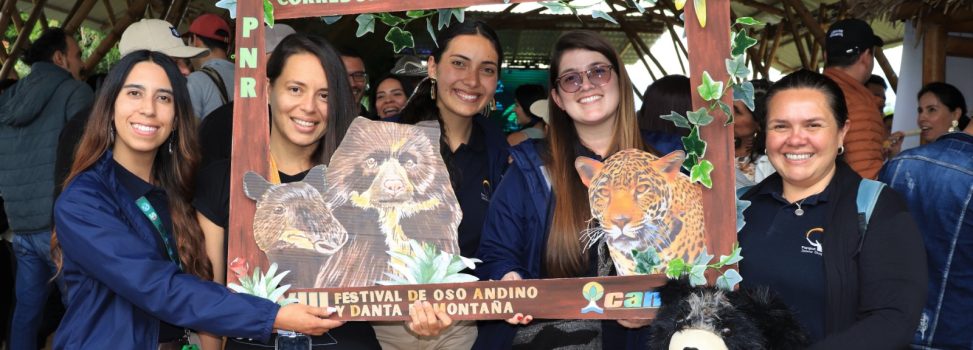 Abierta convocatoria nacional para experiencias de conservación del oso andino y la danta de montaña