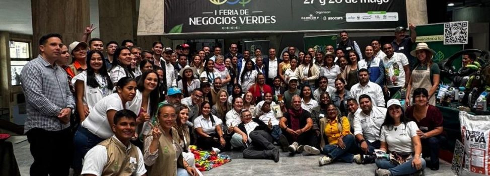 Ventas por más de 20 millones dejó feria de negocios verdes en el Congreso de la República