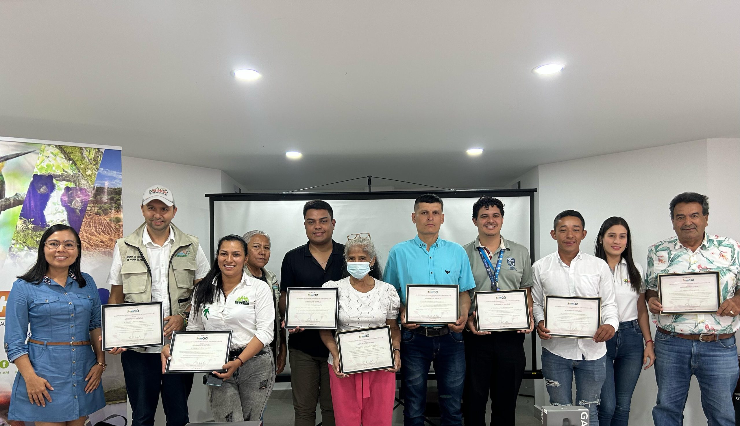 Premiados los Monumentos Naturales del Huila 2025