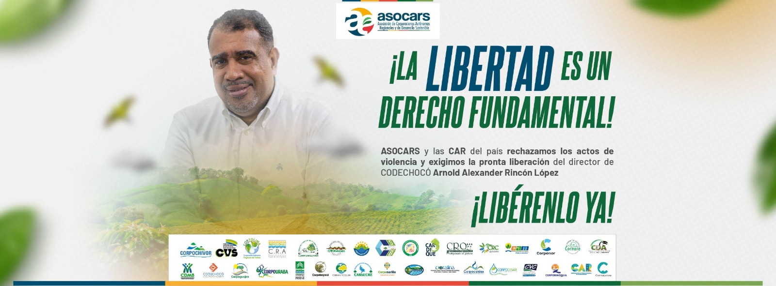 En una sola voz, las CAR exigen acciones del Gobierno Nacional para lograr liberación del director de Codechocó