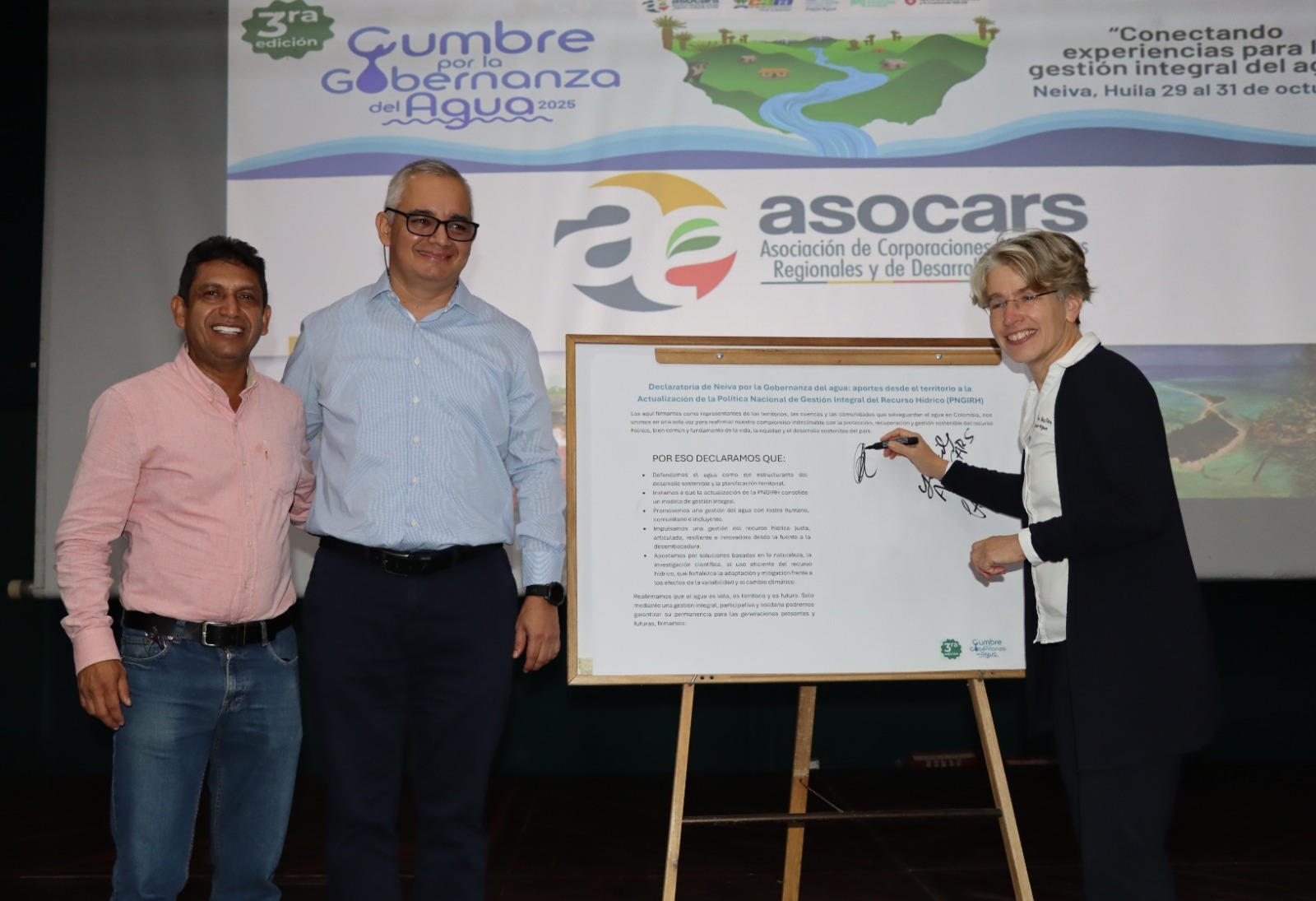 “Declaratoria Neiva”, un compromiso por la gestión hídrica de Colombia