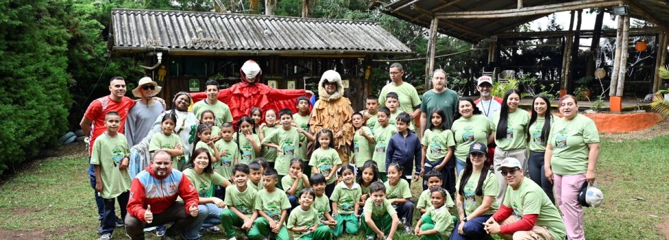 RESERVA FORESTAL PROTECTORA NACIONAL AGUACATAL (LA ELVIRA) Y CERRO DAPA CARISUCIO CVC FORTALECE PROYECTOS AMBIENTALES ESCOLARES EN YUMBO