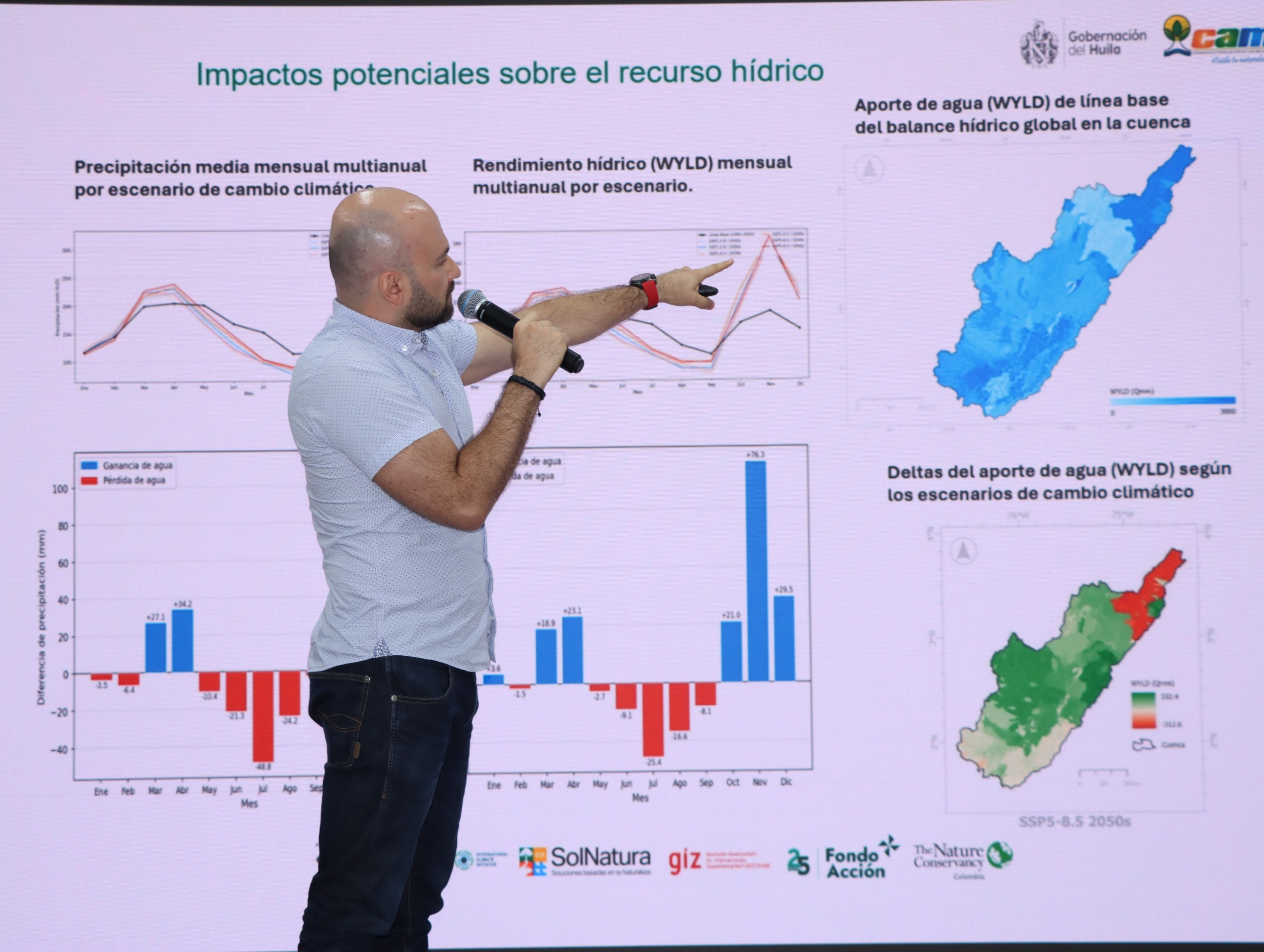 Estos son los nuevos escenarios de cambio climático para el Huila
