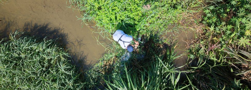 CORPAMAG RETIRA TRINCHO QUE OBSTRUÌA FLUJO DE AGUA EN  LA QUEBRADA LA AGUJA, MUNICIPIO DE CIÈNAGA